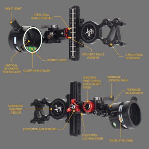 Big Game Hunting Bow Sights